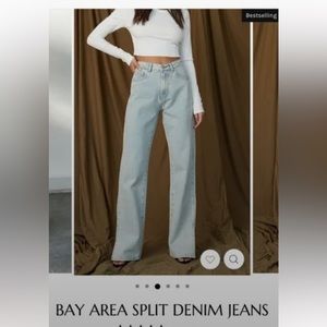 12th Tribe Bay Area Split Demin Jeans